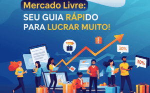 Pacotes prontos para envio com etiqueta do Mercado Envios, representando o fluxo de vendas do Mercado Livre.