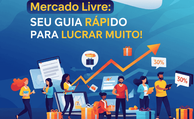 Pacotes prontos para envio com etiqueta do Mercado Envios, representando o fluxo de vendas do Mercado Livre.
